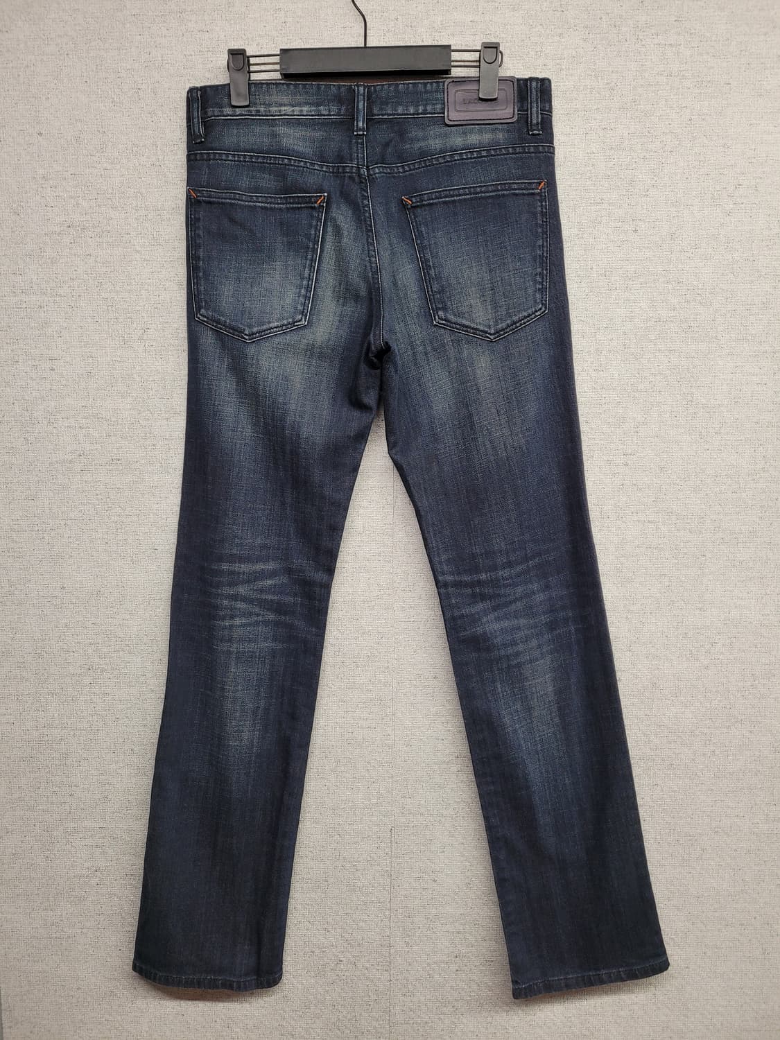 라코스테 여성 세미 부츠컷 청바지 워싱 데님 상품이미지6