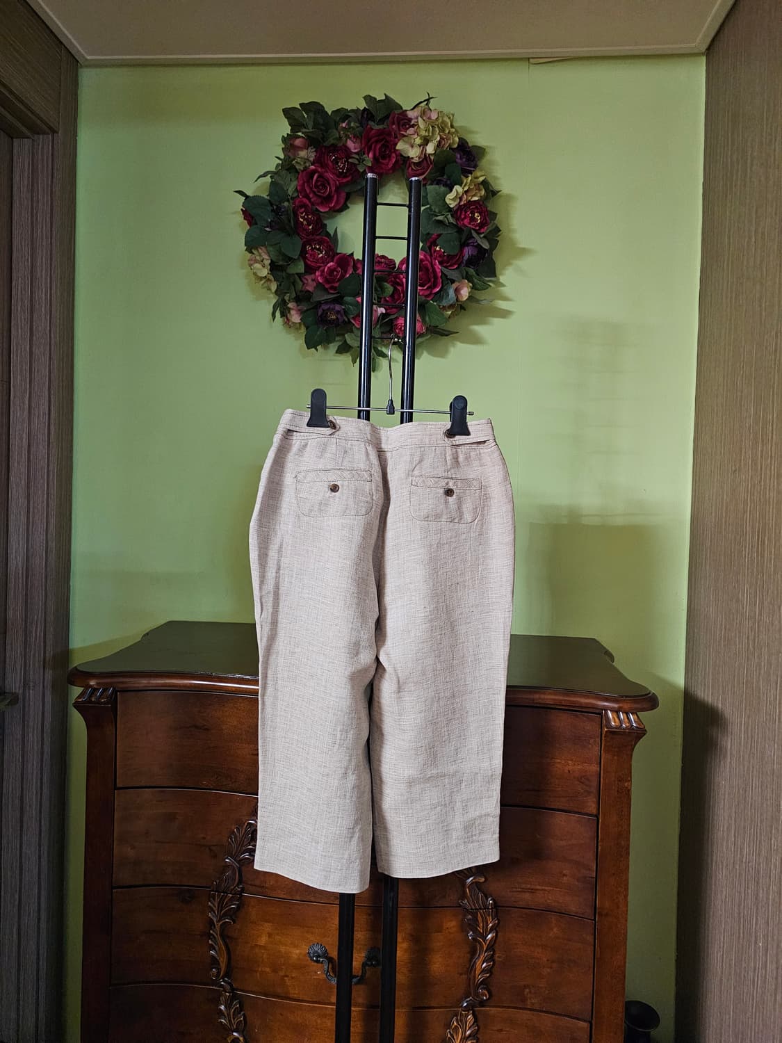 비꼴리끄 린넨100% 반바지 상품이미지3