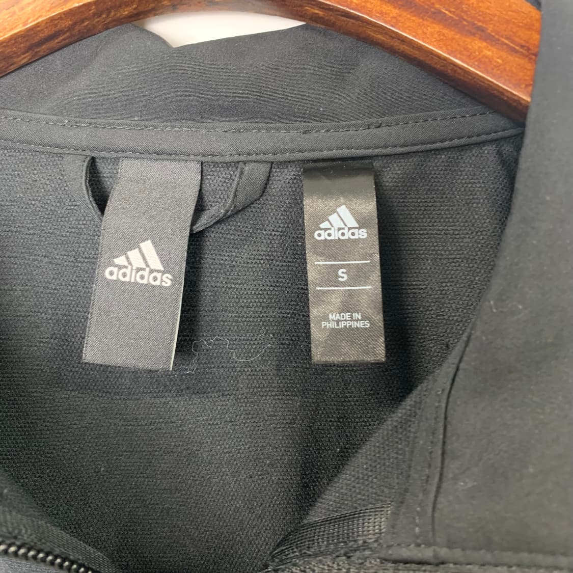 아디다스 사이드라인 블랙 바람막이 상품이미지6