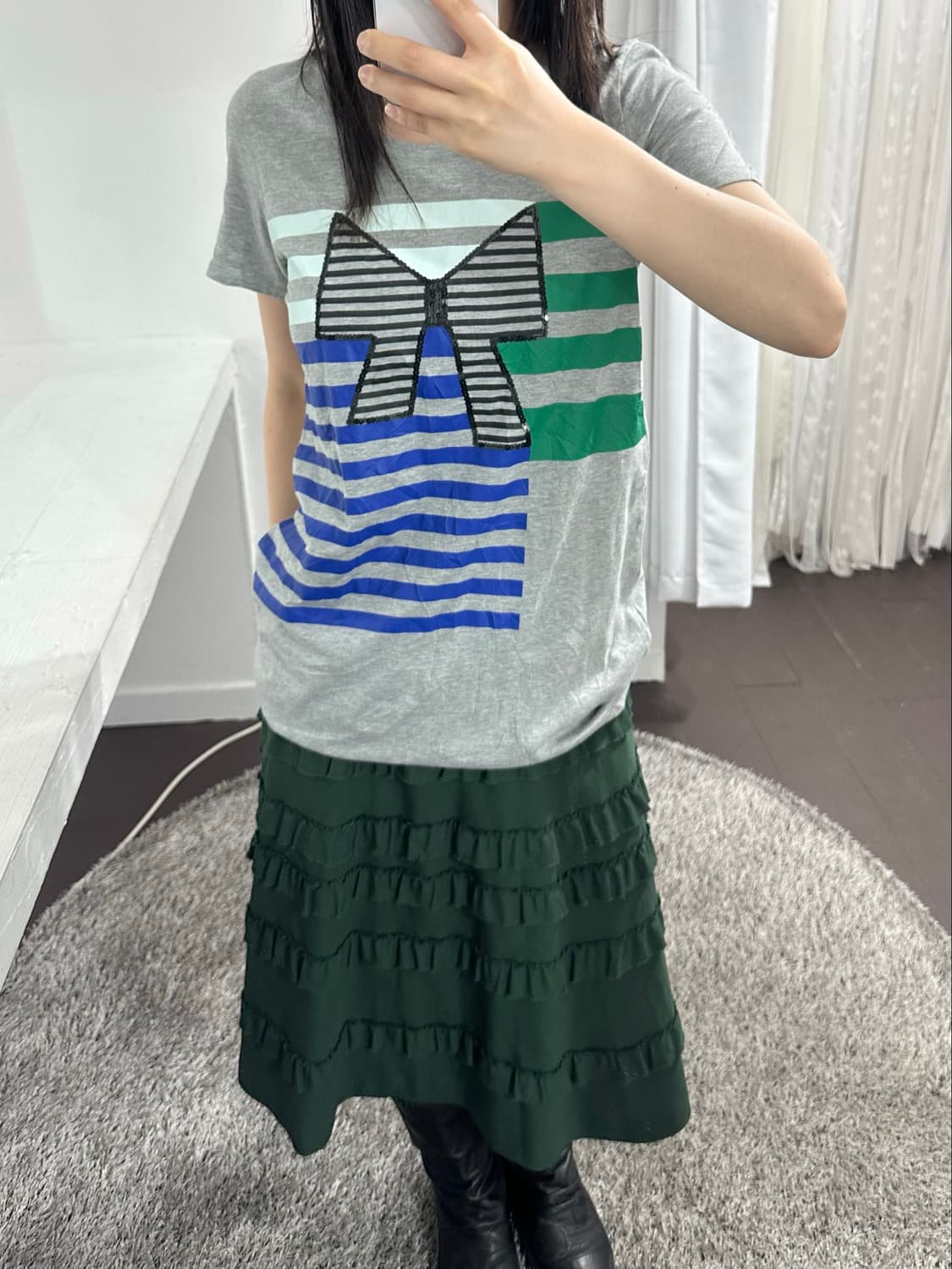 Sonia rykiel collection printing top 상품이미지4