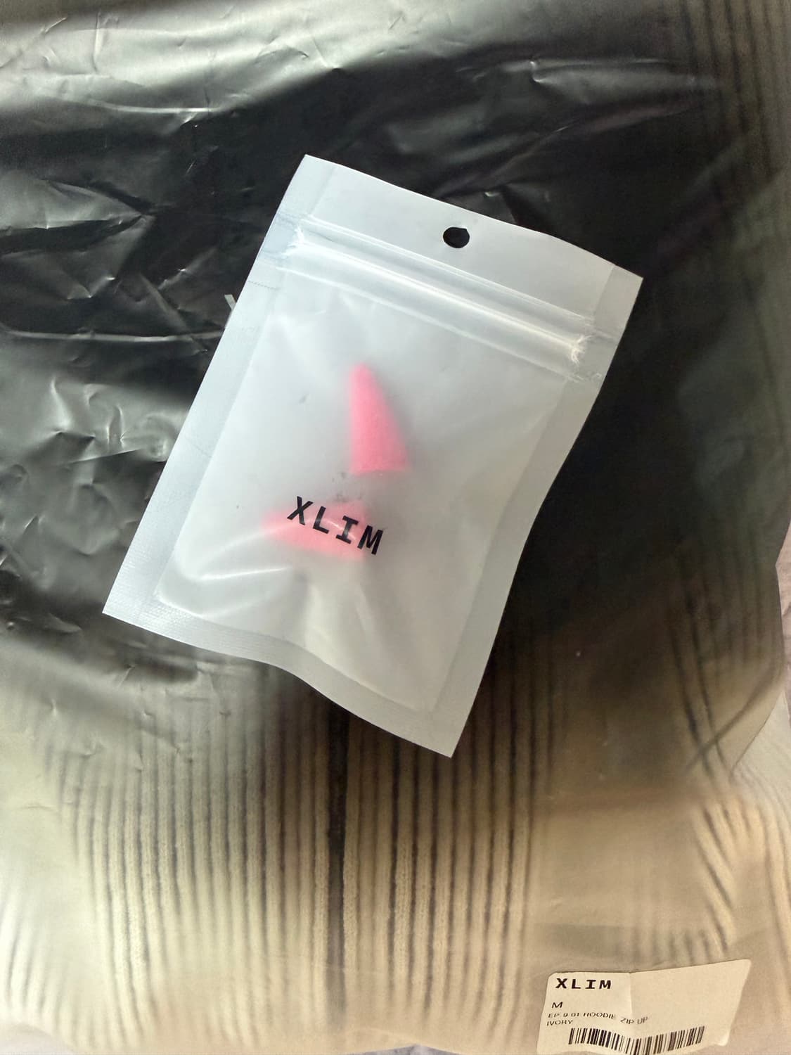 엑슬림 XLIM ep.9 후드집업 아이보리 상품이미지5