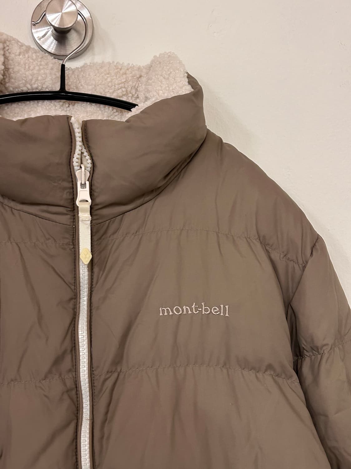 몽벨 남성 리버시블 플리스 패딩 자켓 100 상품이미지5