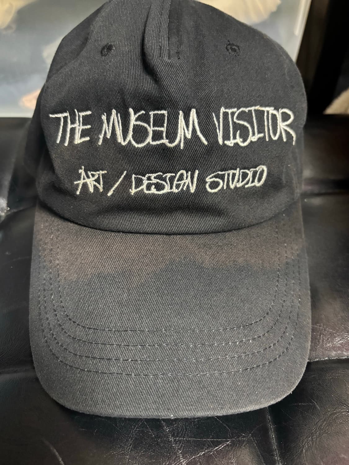 [OS] 더뮤지엄비지터 아트 디자인 스튜디오 볼캡 상품이미지2