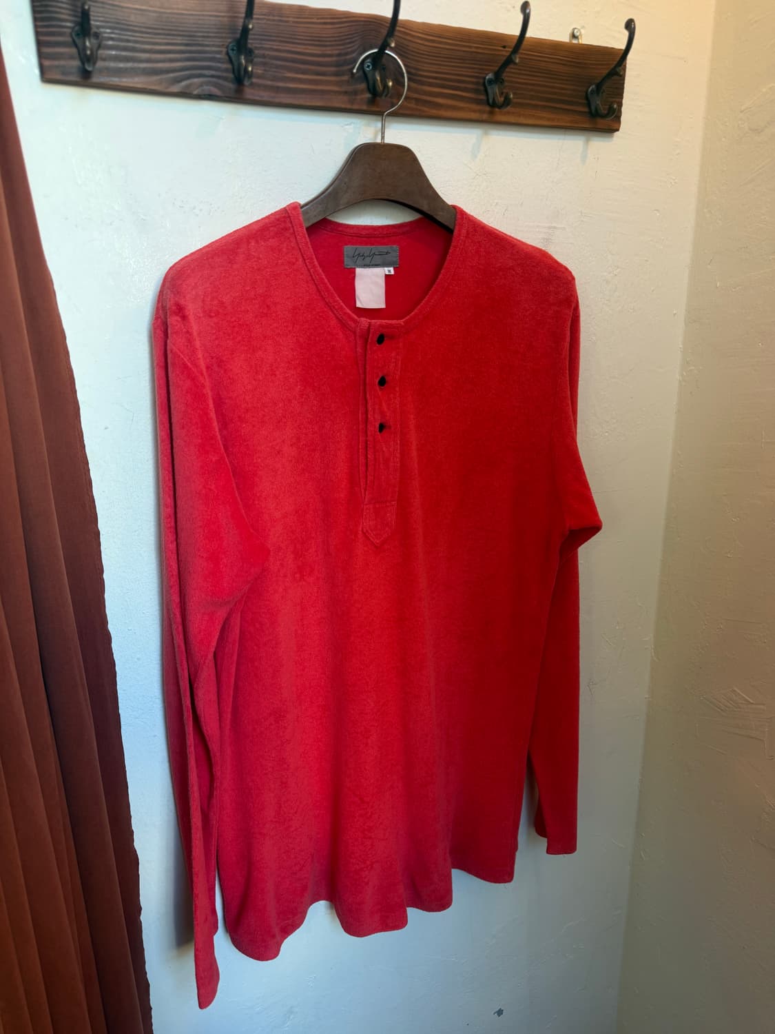 요지야마모토 뿌르옴므 테리코튼 롱슬리브 상품이미지2