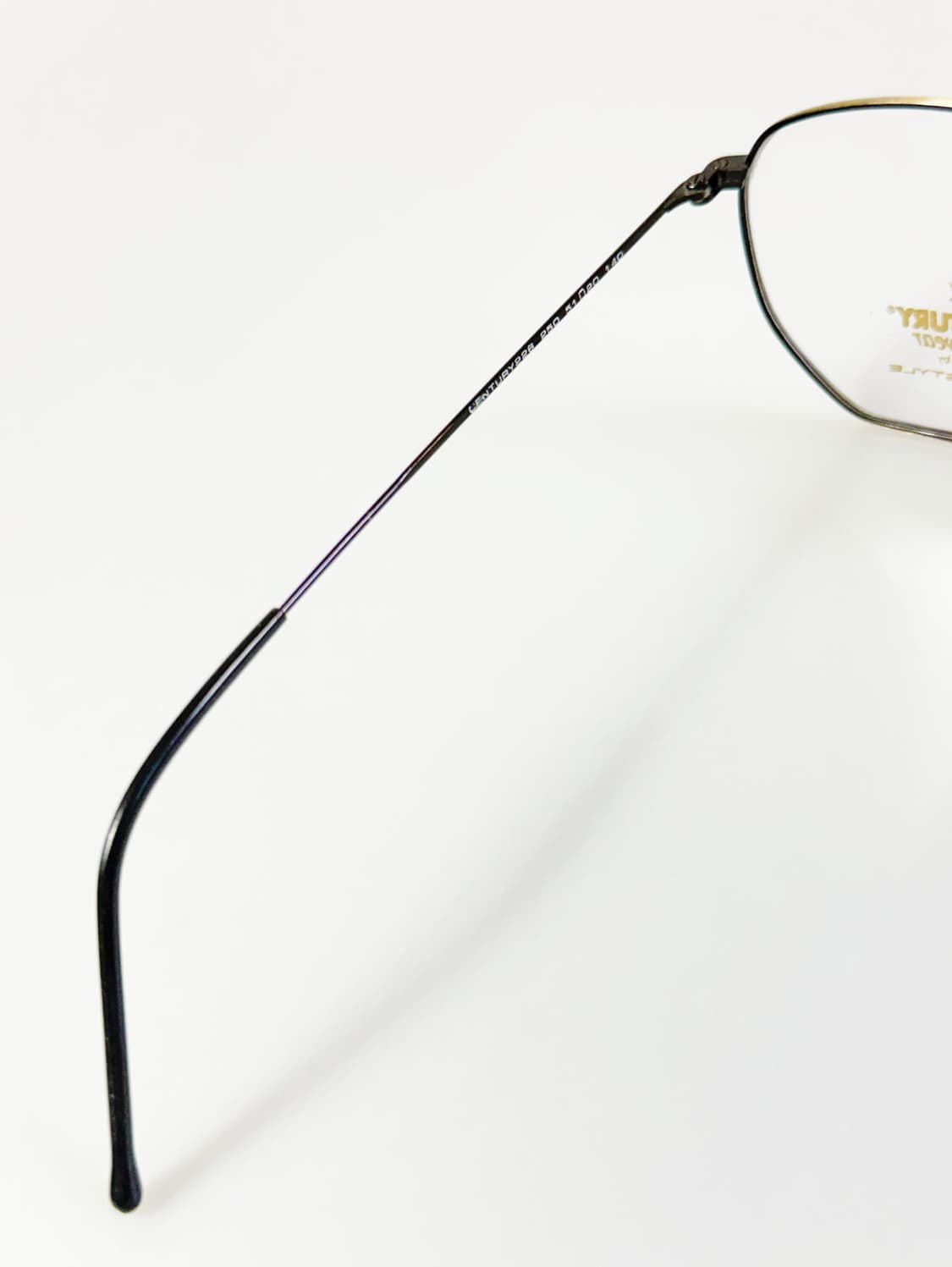 90s CENTURY EYEWEAR 마블 슬림 스퀘어 빈티지 안경 상품이미지7