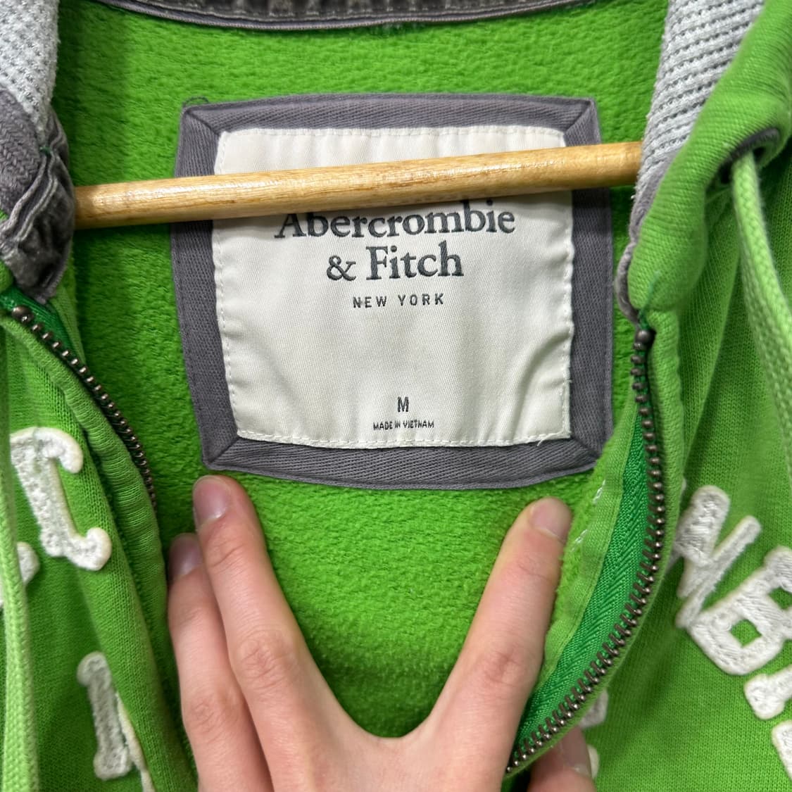 아베크롬비 말차 후드집업 상품이미지5