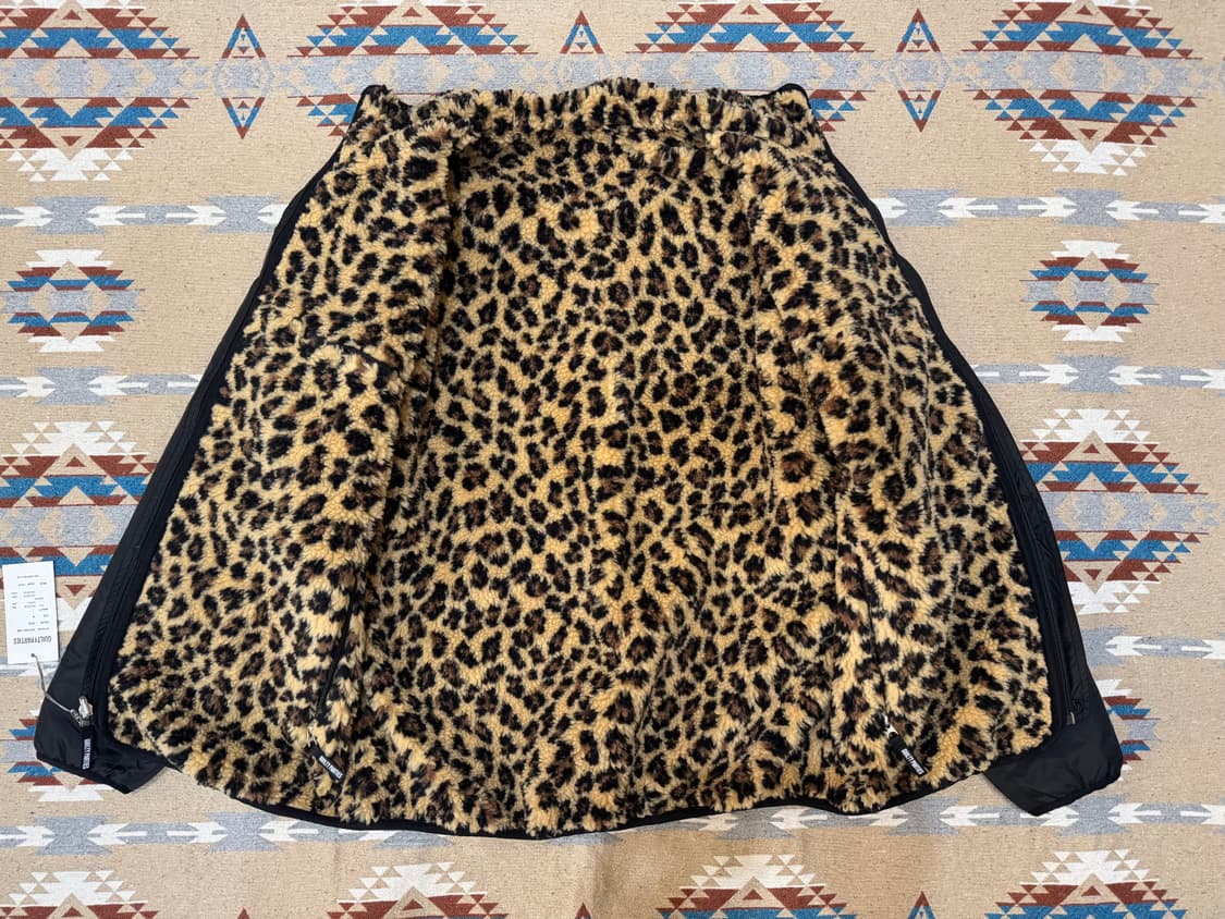 [M] 와코마리아 리버시블 레오파드 플리스 자켓  상품이미지4