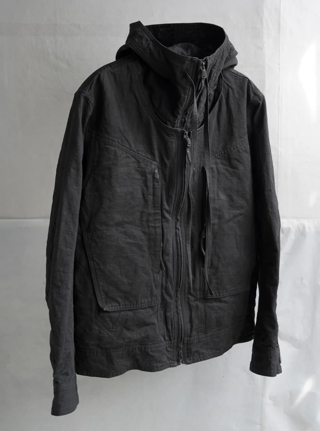 블랙멀 25FW 더블 프론트 후드 파카(L사이즈) 상품이미지2