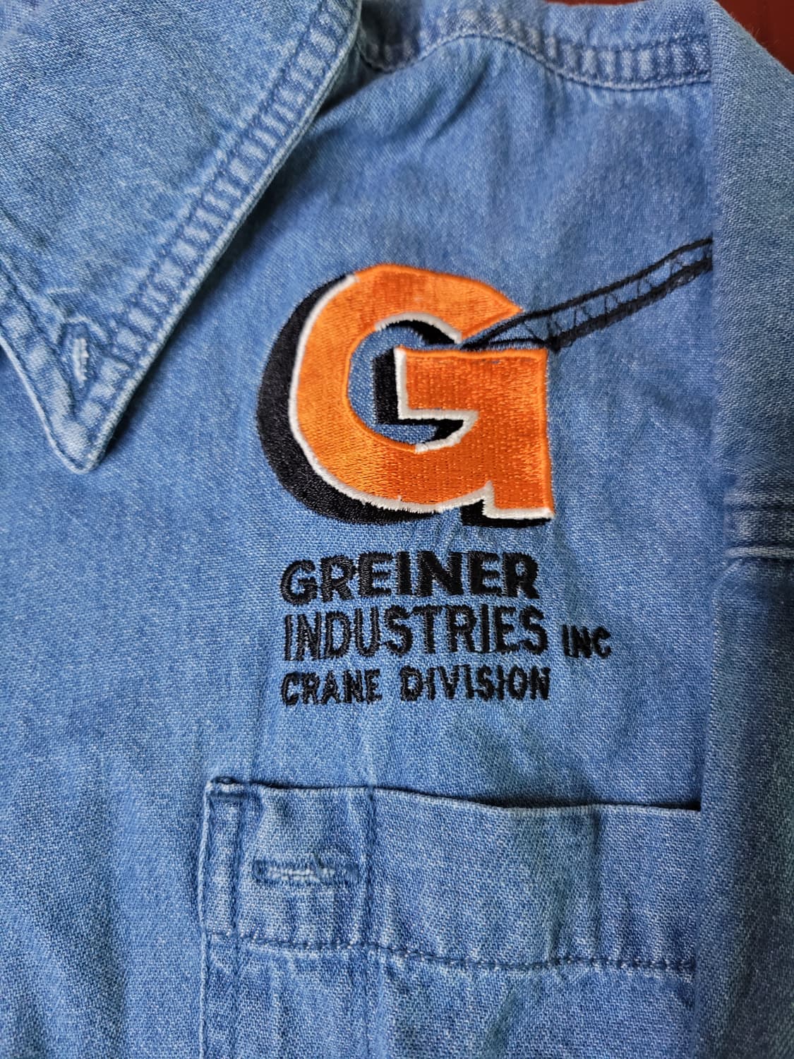 멕시코 칼하트 데님 워크 셔츠 상품이미지3