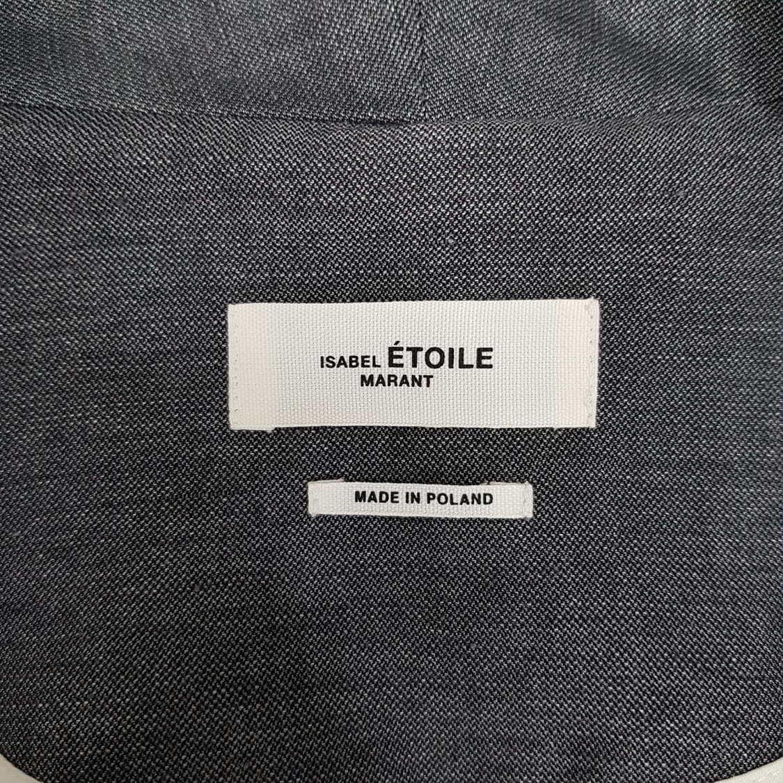 이자벨마랑 린넨 블렌드 오버핏 자켓 34사이즈 상품이미지6