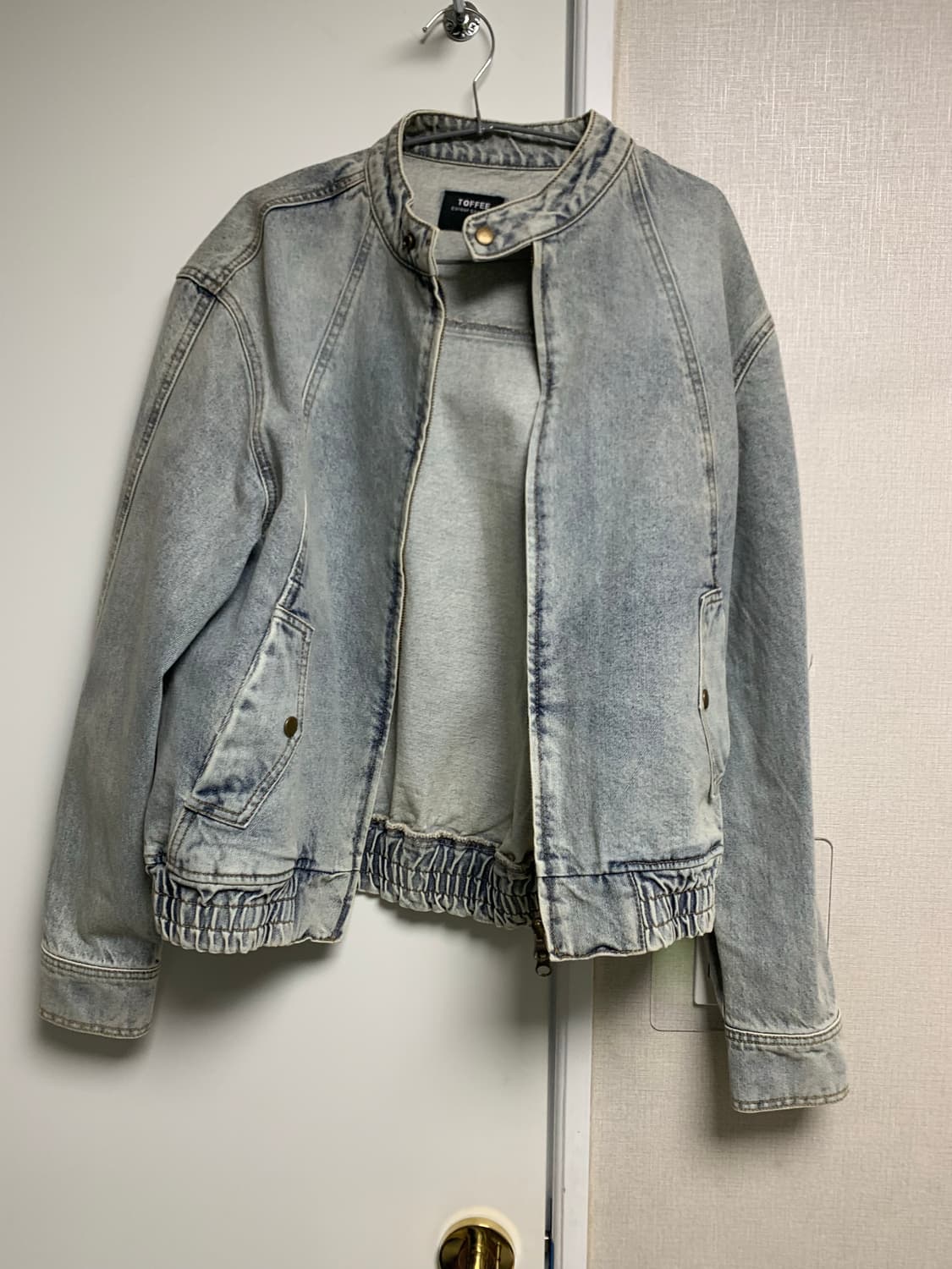 토피 데님 자켓 상품이미지1