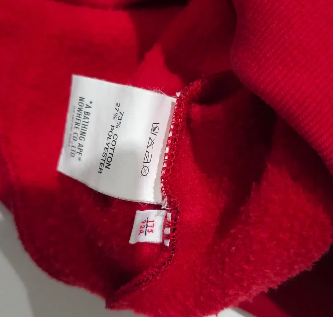 베이프 에이프 후드집업 M 상품이미지4