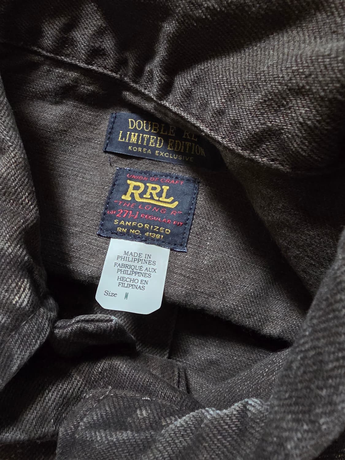 RRL LOT271 코리아익스클루시브 한정판 M사이즈 팝니다. 상품이미지4