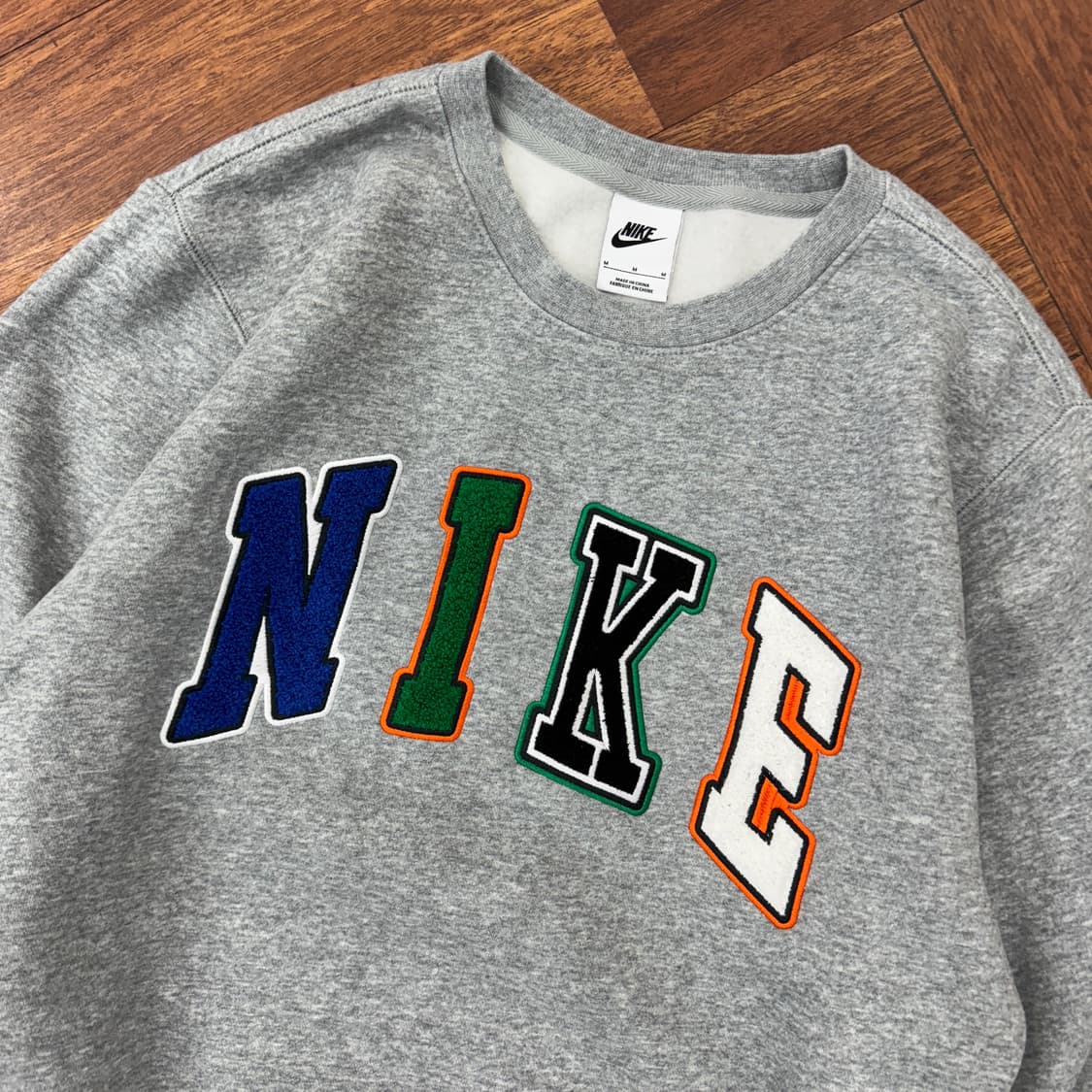 M 나이키 클럽 크루 맨투맨 티셔츠(안감기모)  상품이미지2