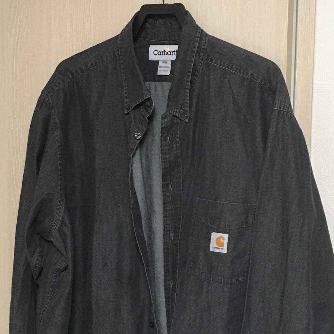 칼하트 데님 남방 셔츠 상품이미지2