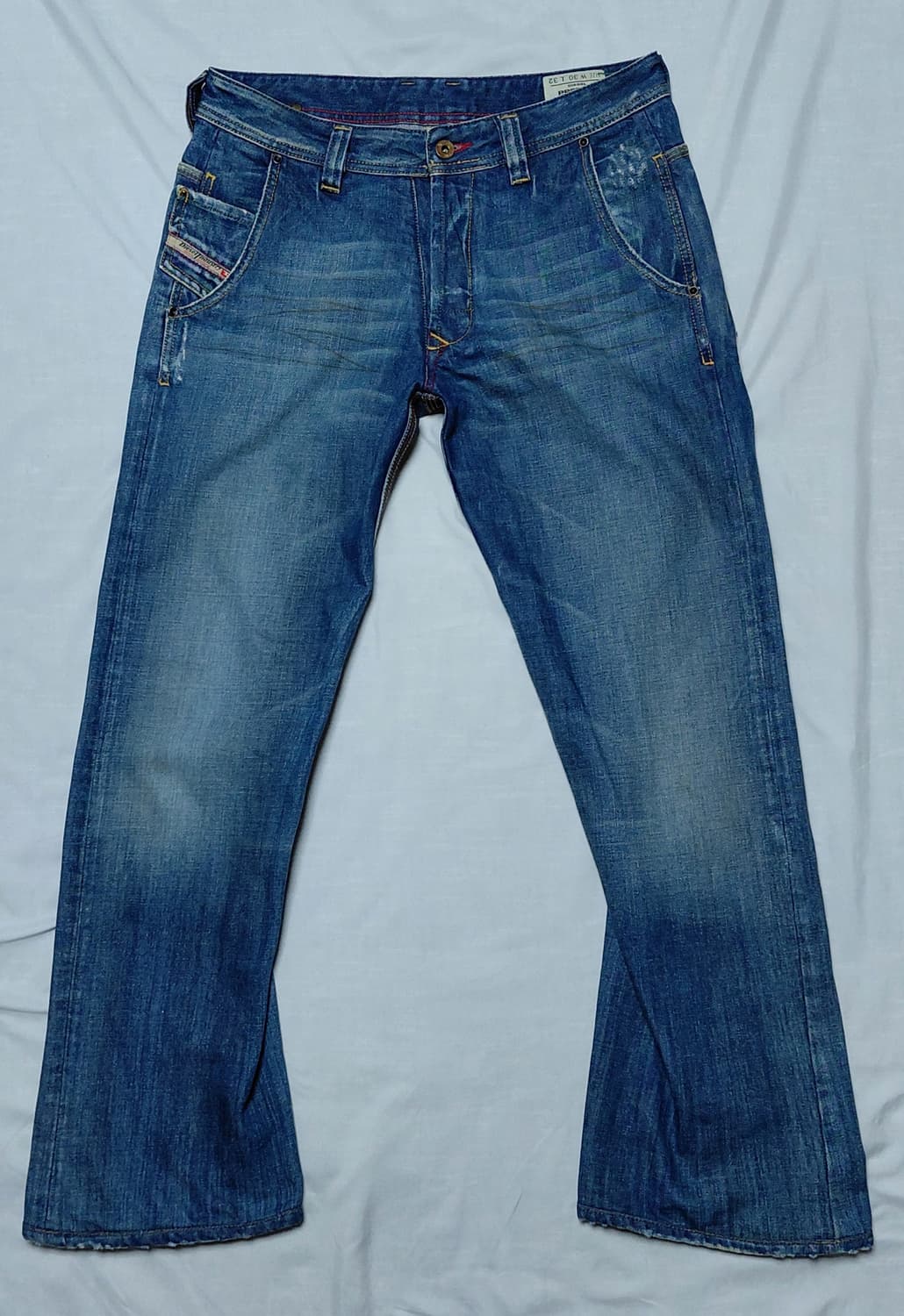 [30] 디젤(Diesel) PREETO 00796 지퍼 디테일 데님 상품이미지1