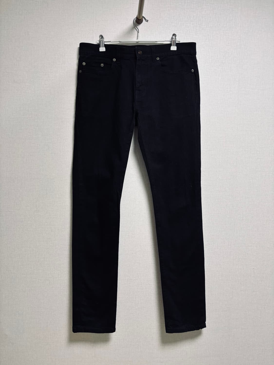 2017 /SAINT LAURENT D02 M/SK-LW 블랙 데님 팬츠 상품이미지1