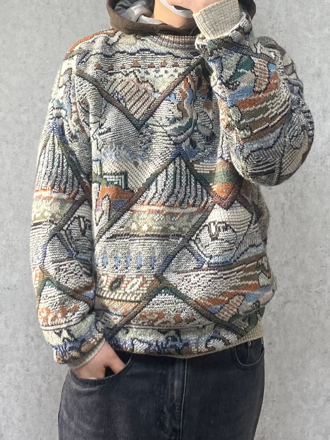 [52] 90s Fantasie di Settembre 이태리 에스닉니트 상품이미지8