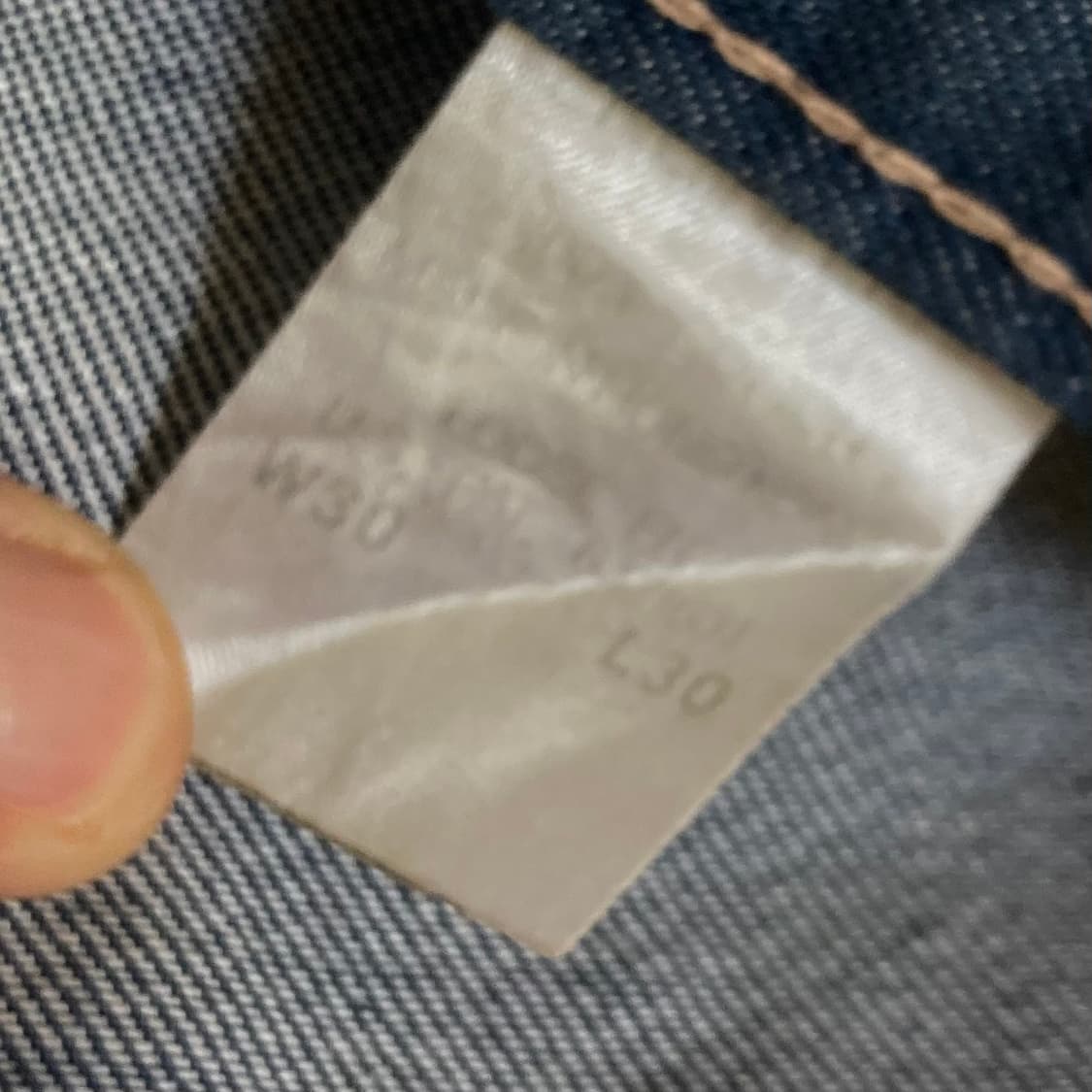 리바이스 엔지니어드진 데님팬츠 W30 L30 상품이미지5