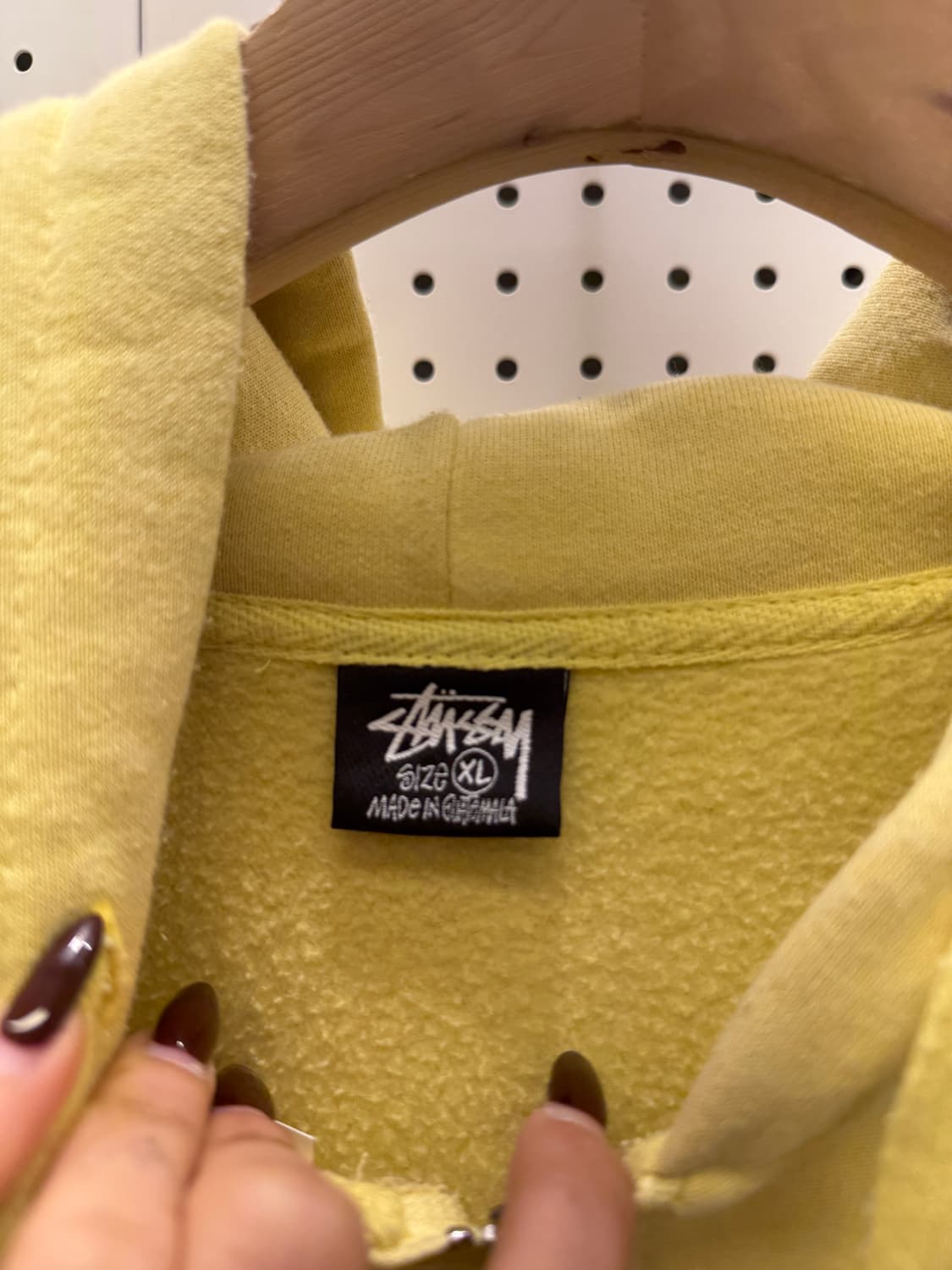 스투시 파이어 로고 풀집업 후드집업 U1702 상품이미지5