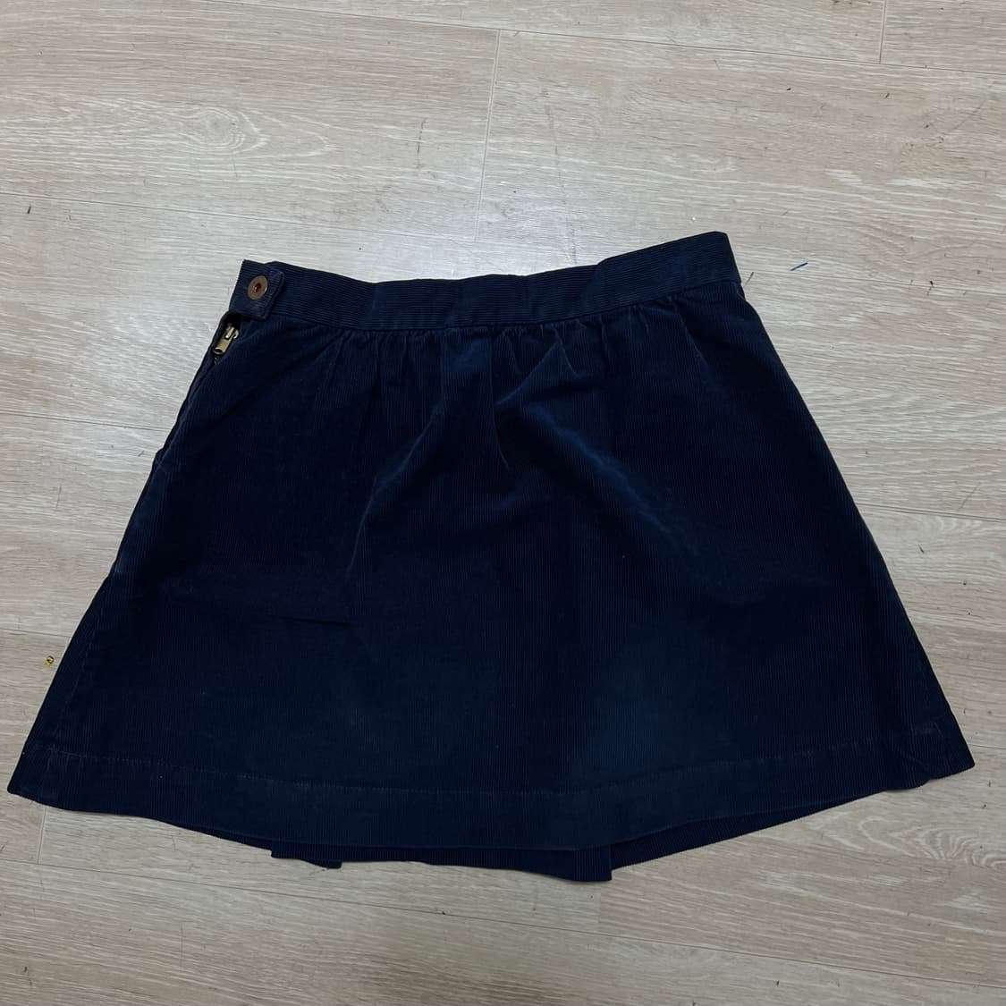 폴로 랄프로렌 진스 여성 코듀로이 미니스커트 치마 [네이비] 25 상품이미지2