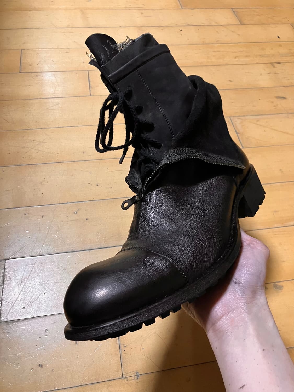 Alfredo bannister 알프레도 바니스터 헤비 레이어드 롱 부츠 상품이미지3