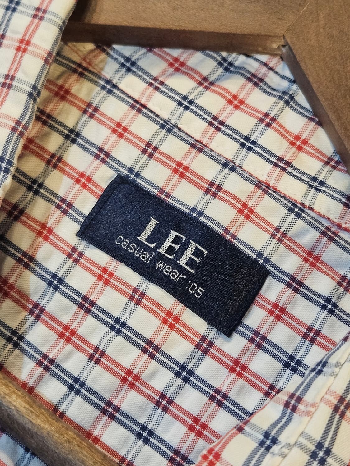 리(LEE)의 오리지널 타탄체크 반팔 셔츠 상품이미지4