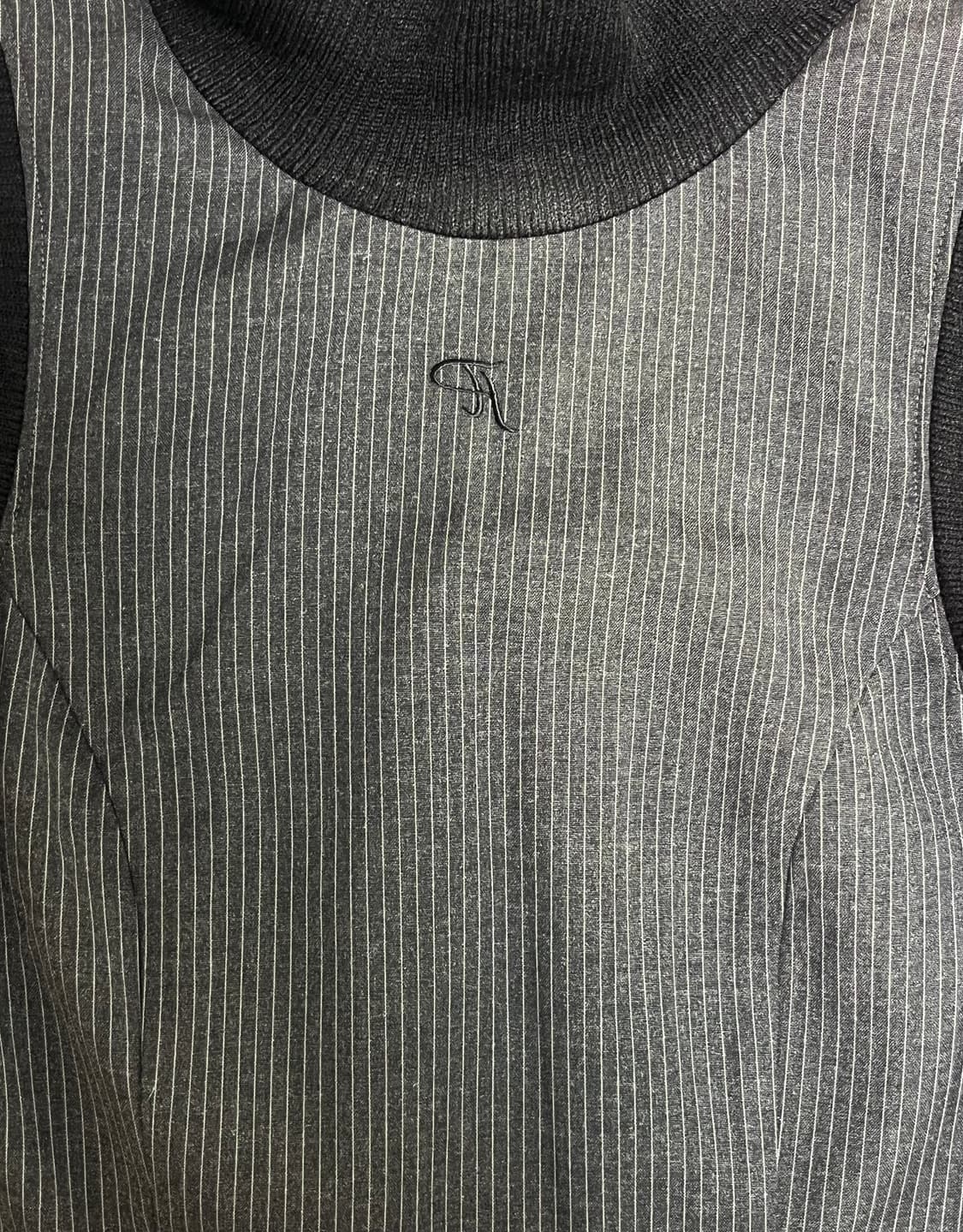 쓰리타임즈 카일라 드레스 그레이 상품이미지2