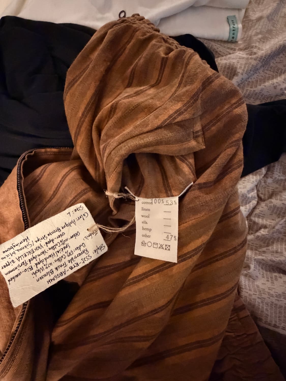 아티쟝 브랜드 아비바 지페이 슈에 리버시블 블루종 브라운 L 사이즈 상품이미지8