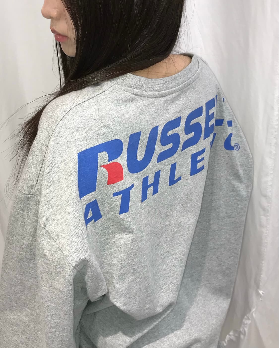 Russell Athletic 그레이 티셔츠  상품이미지2