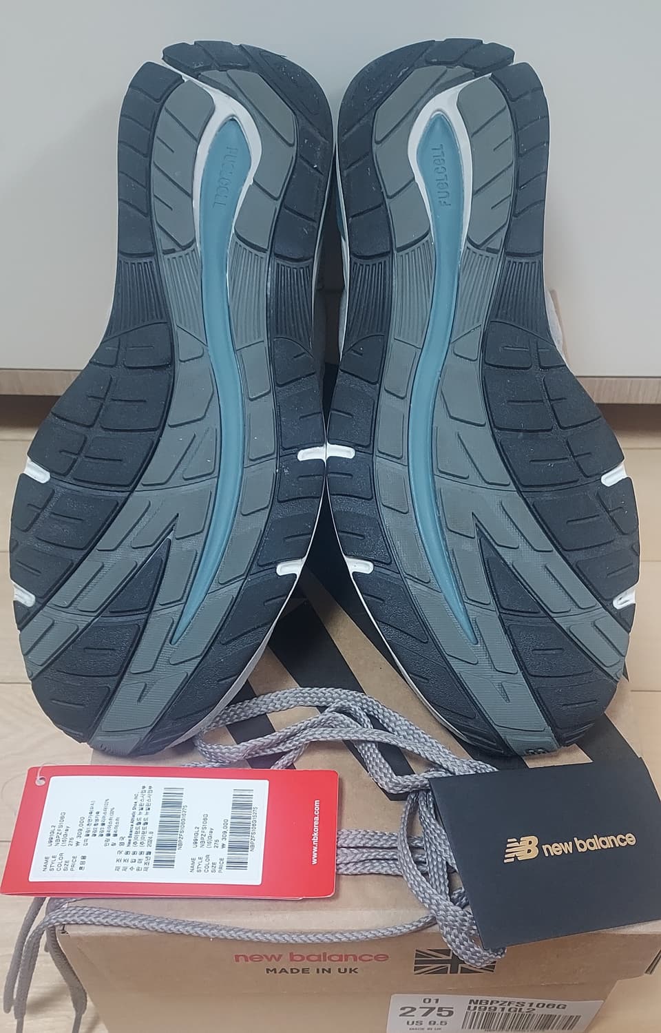 (275)뉴발란스 991V2 알로이 릿지 실버 그레이 상품이미지5