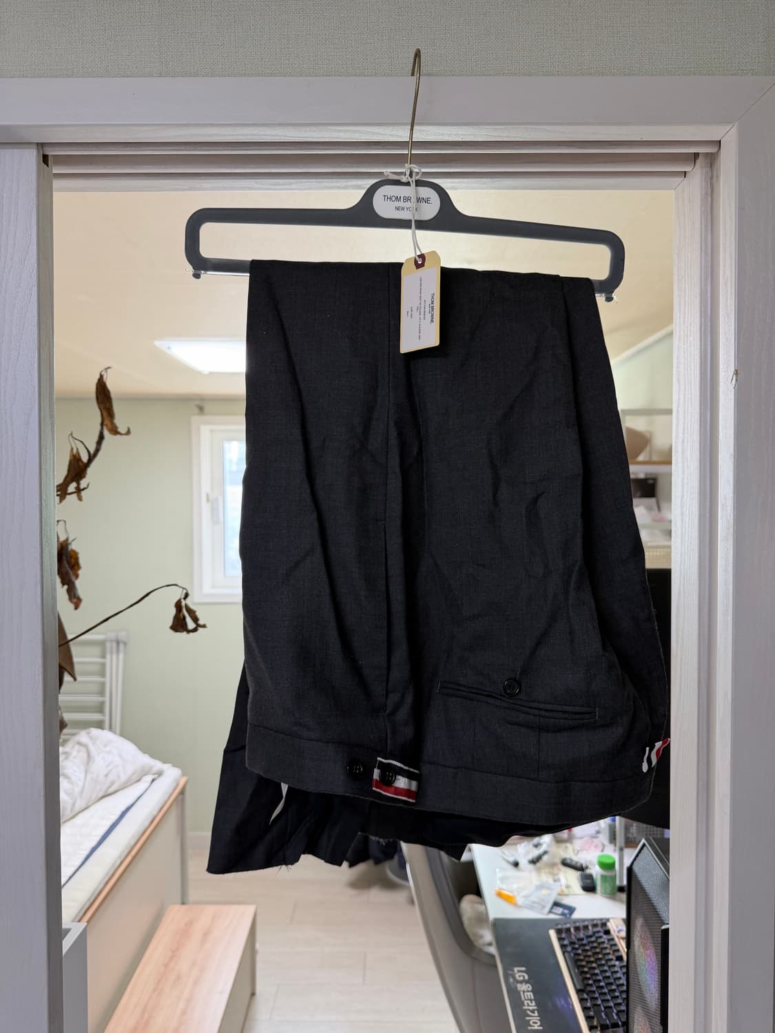 [3,4,5] 톰브라운 클래식 수트 미드그레이 차콜 ,로우라이즈 슬랙스 상품이미지9