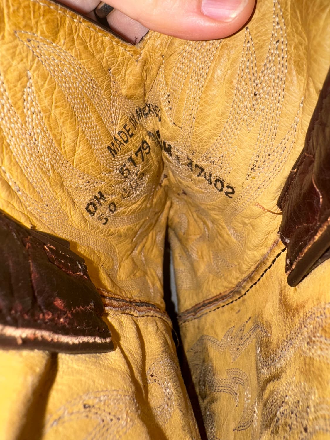 빈티지 웨스턴 부츠 상품이미지4