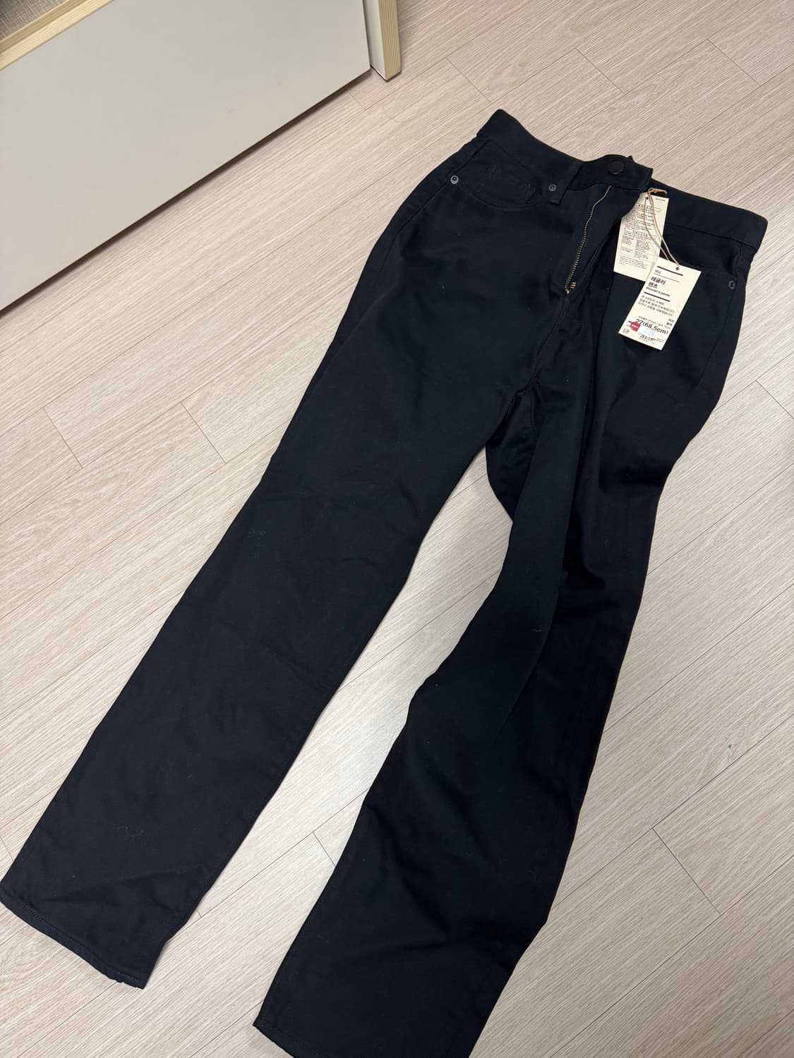 무인양품 MUJI 데님 레귤러 팬츠 49900->17000 상품이미지1