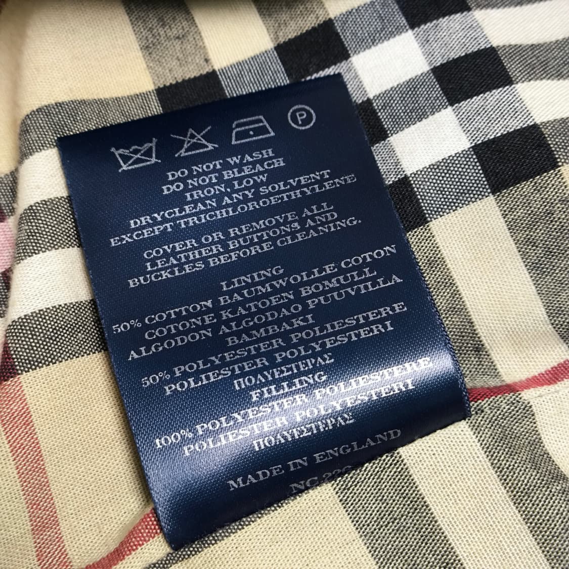 [Made in ENGLAND] BURBERRY 트렌치 발마칸 코트 상품이미지9