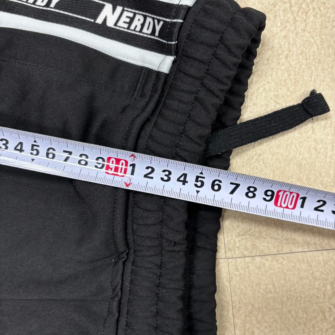 널디 사이드라인 블랙 트랙 팬츠 상품이미지4