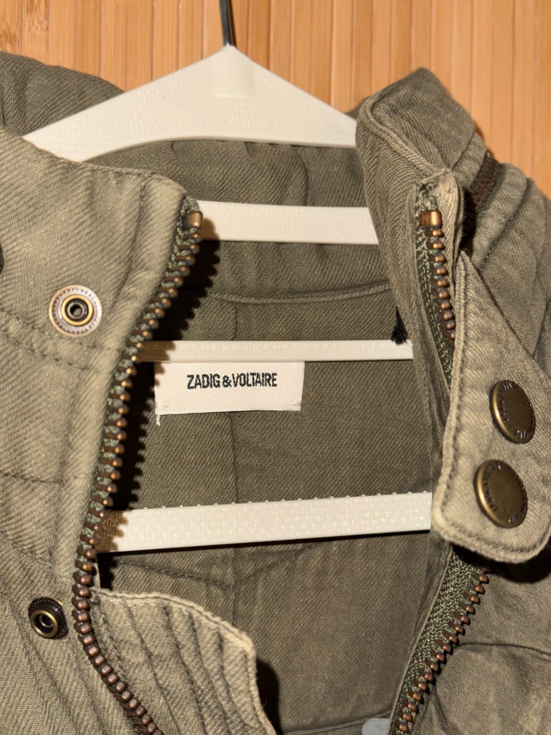 자딕앤볼테르 밀리터리 퀼팅 야상 자켓 S사이즈 상품이미지7