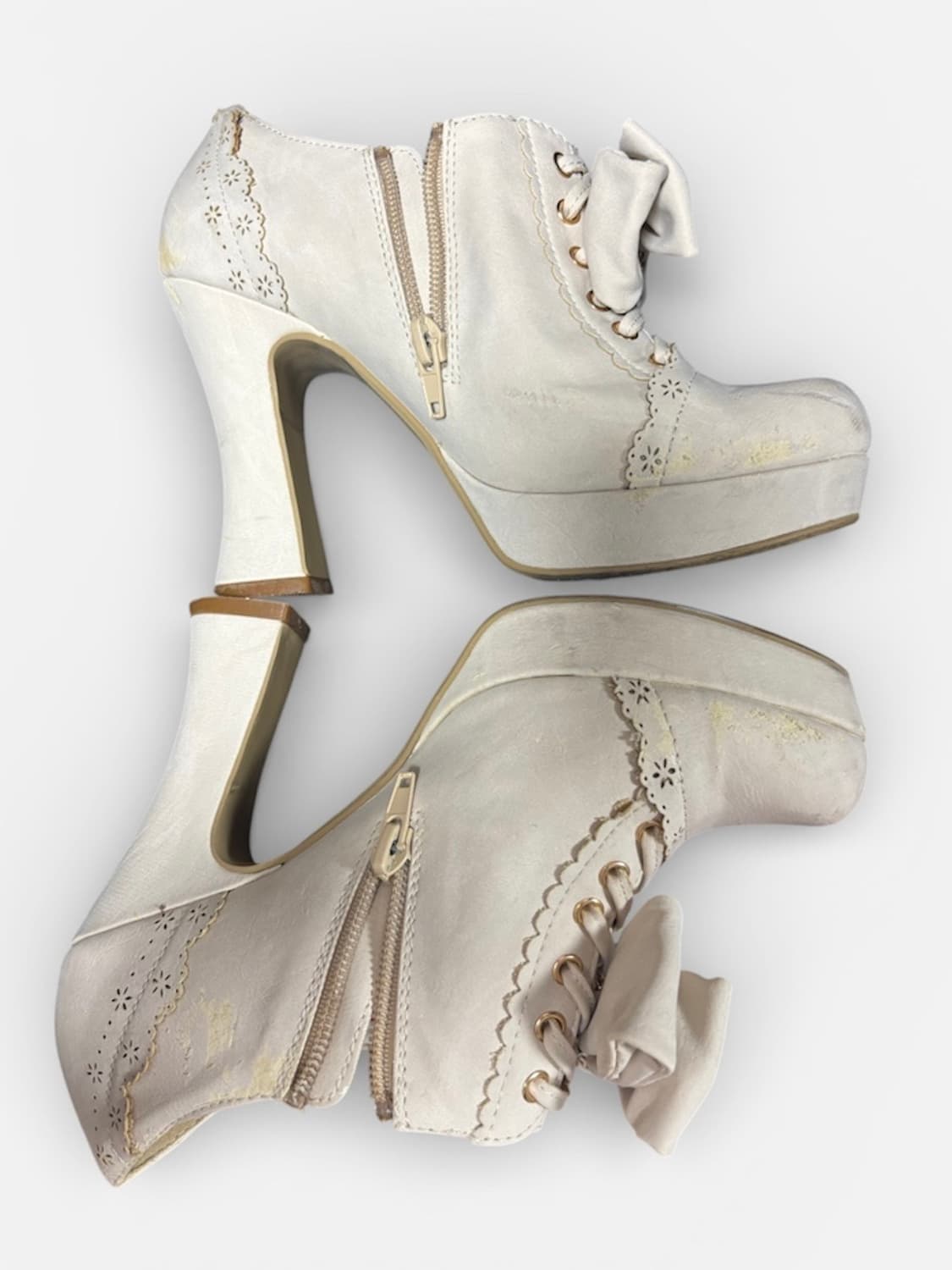 리즈리사 고전 리본 부츠 구두 m 230~235 상품이미지5