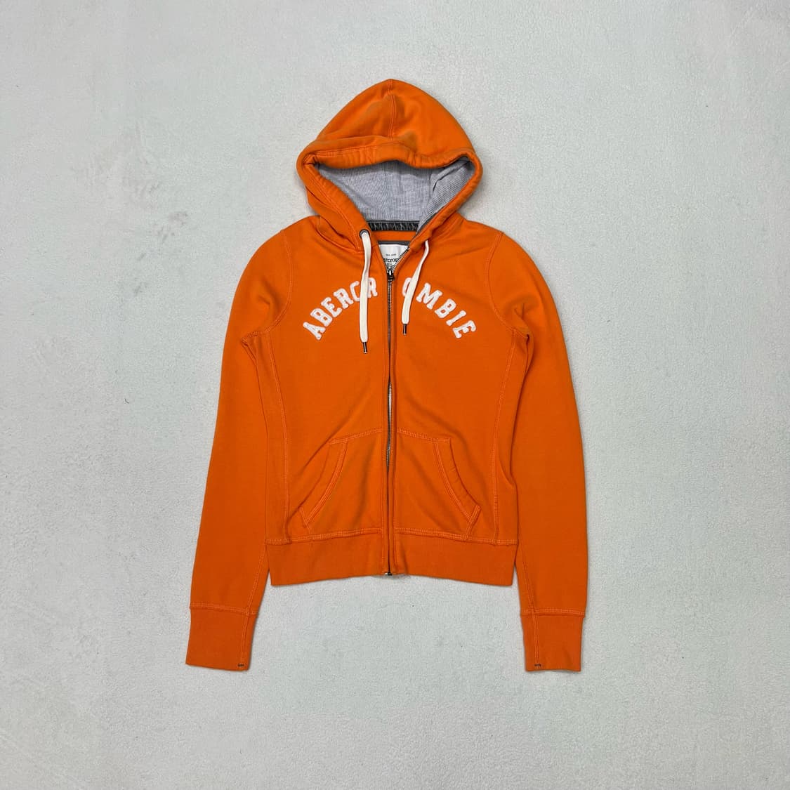 Abercrombie orange hood zip-up 상품이미지5
