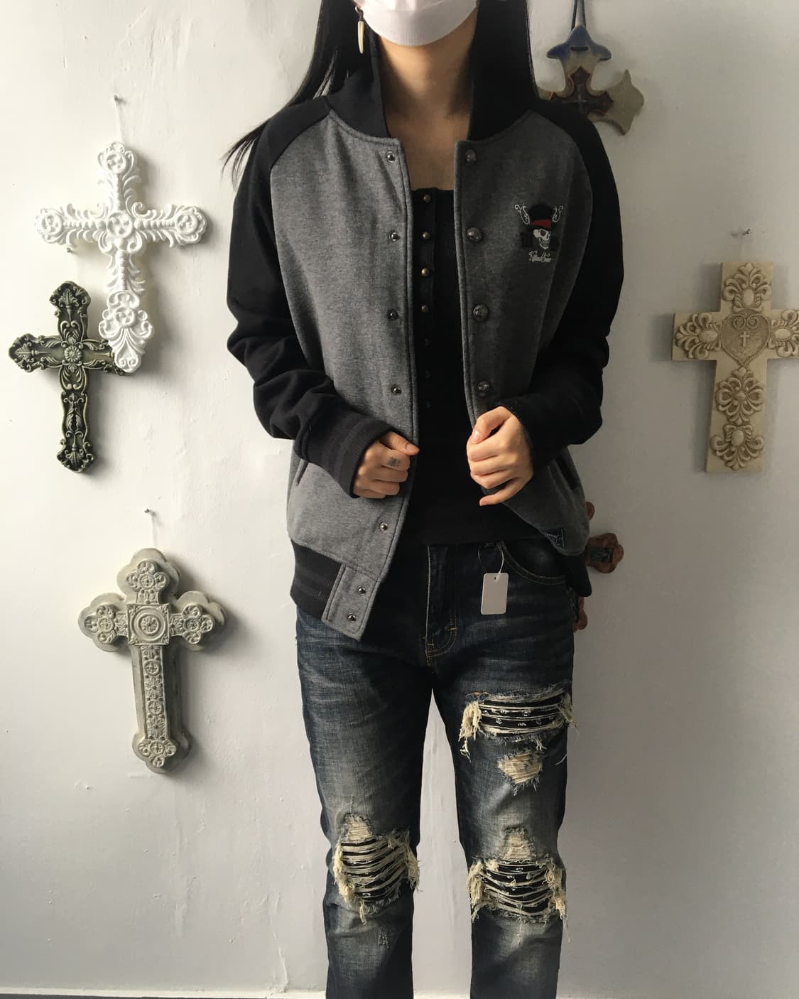 Skull patch jacket 상품이미지6