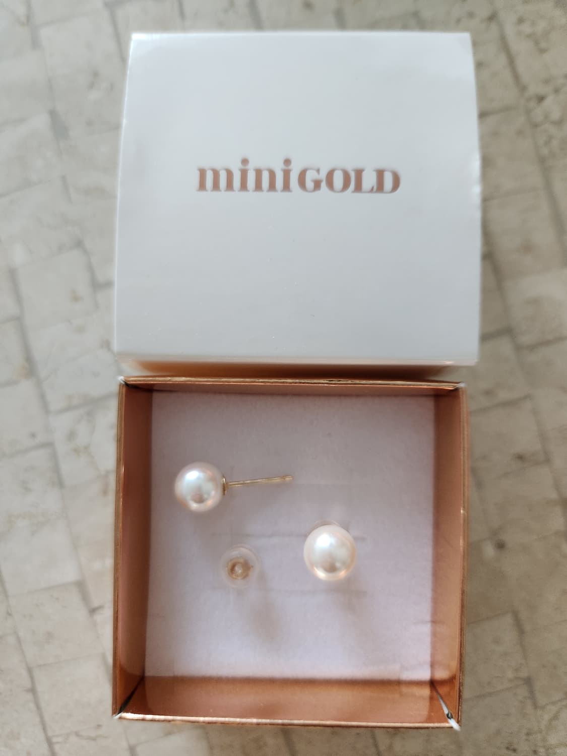 14k 스와로브스키 진주 귀걸이 상품이미지2