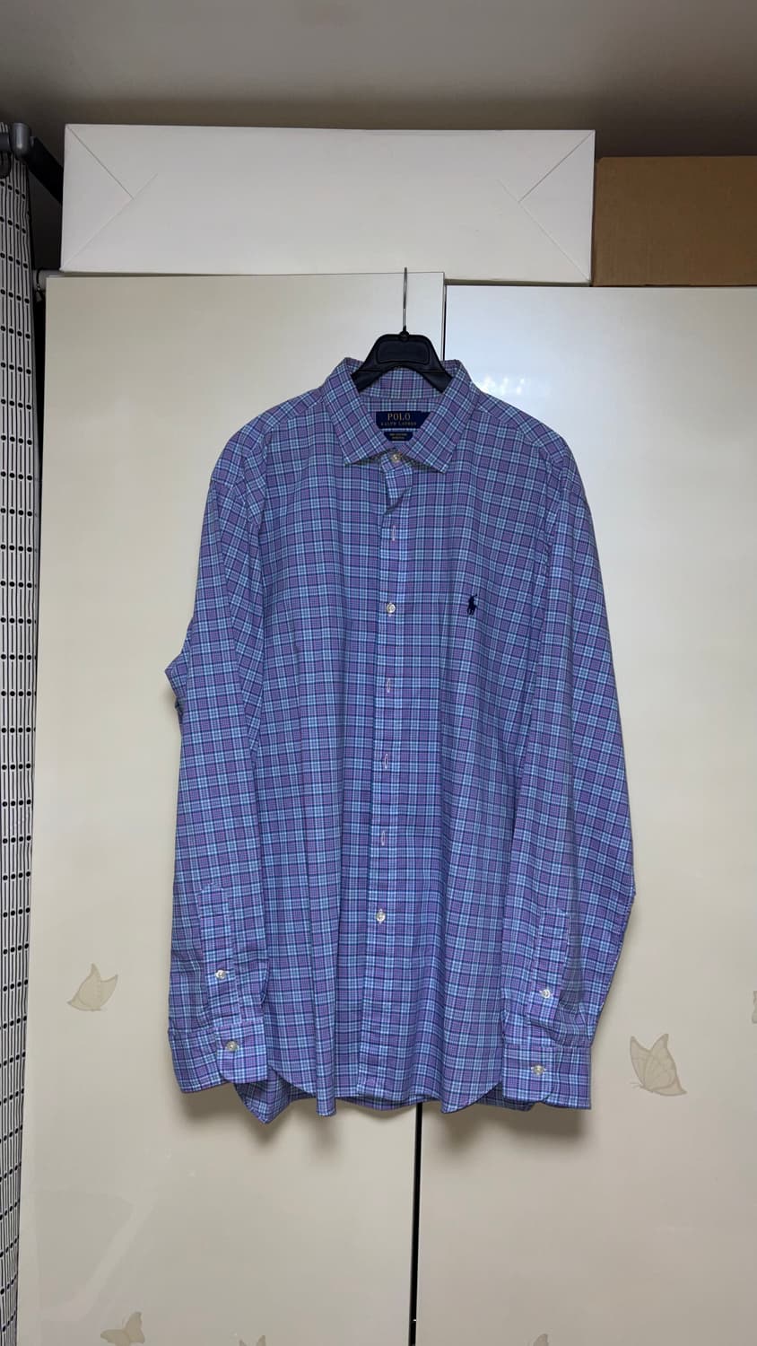 폴로 체크 셔츠 (XL 사이즈) 상품이미지1