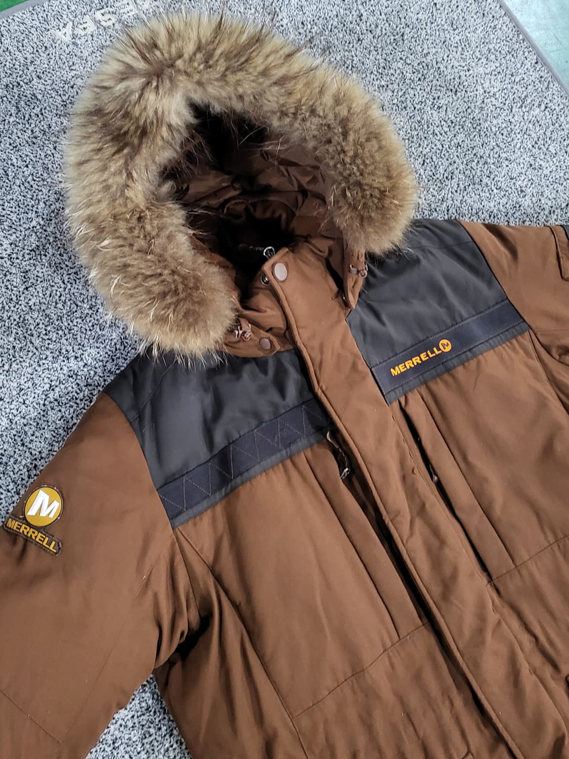 머렐 거위털 후드 패딩 자켓 상품이미지3