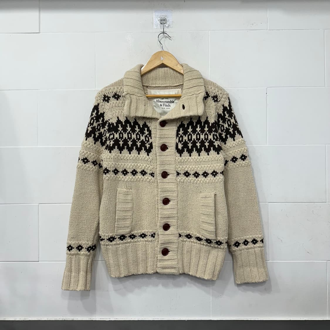 아베크롬비 헤비 울 코위찬 가디건 상품이미지1