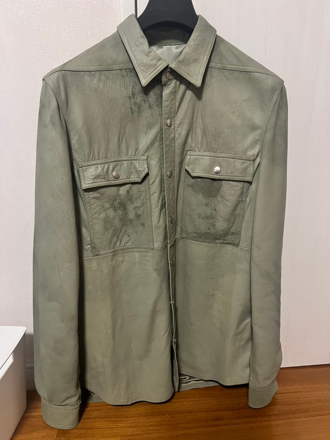 [48] Rick Owens 25SS 램레더  OUTERSHIRT 상품이미지1