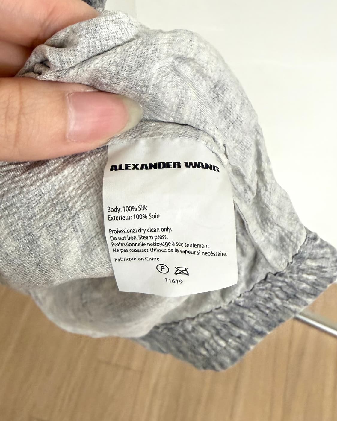 알렉산더 왕 그레이 히더드 슬리브리스 상품이미지8