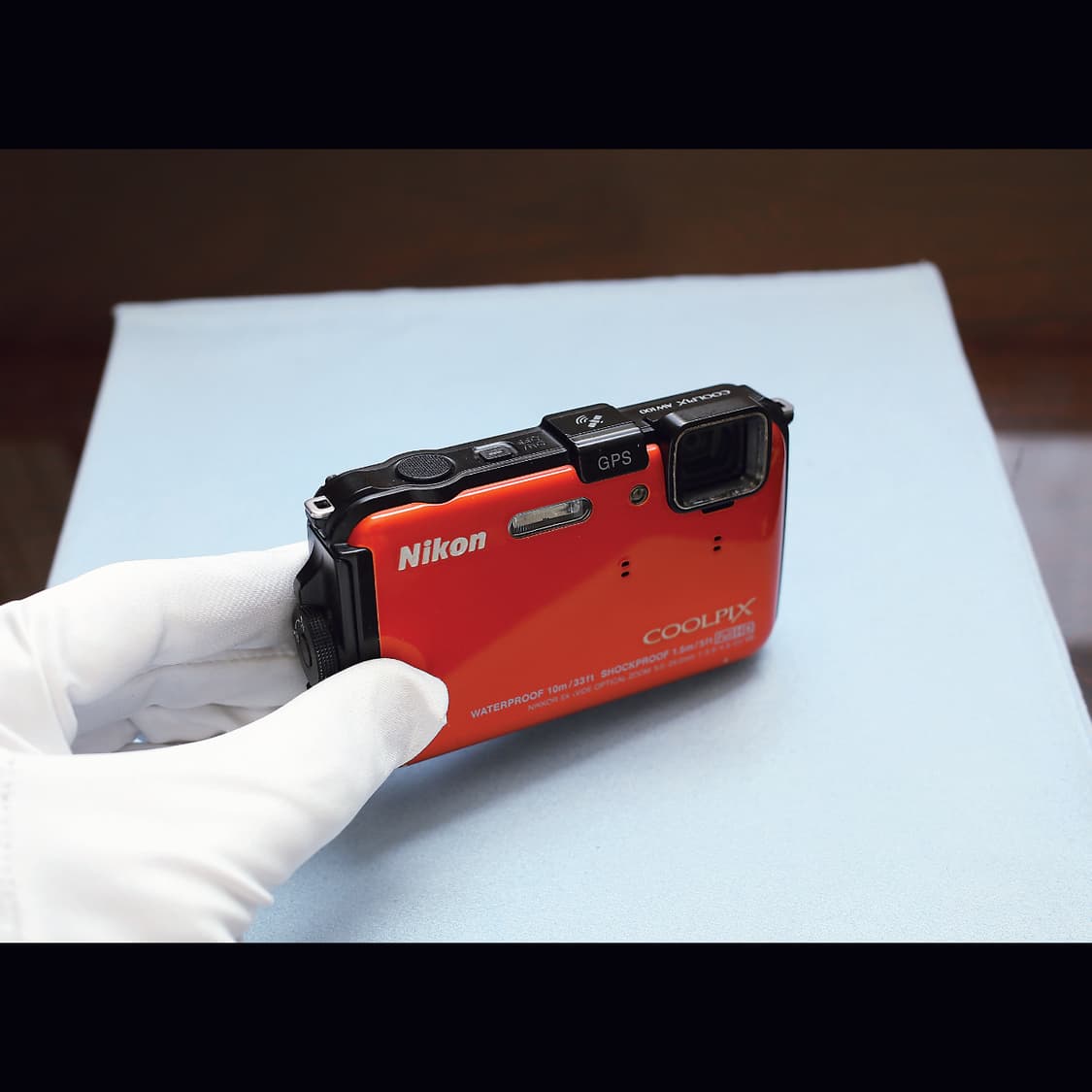 레어<A급> 니콘 쿨픽스 aw100 오렌지 빈티지 디카 상품이미지2