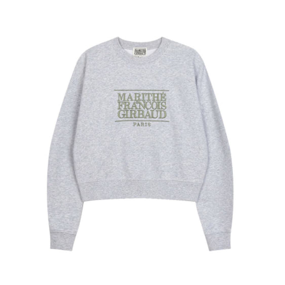 마리떼프랑소와저버 크롭스웻셔츠 그레이M 상품이미지1