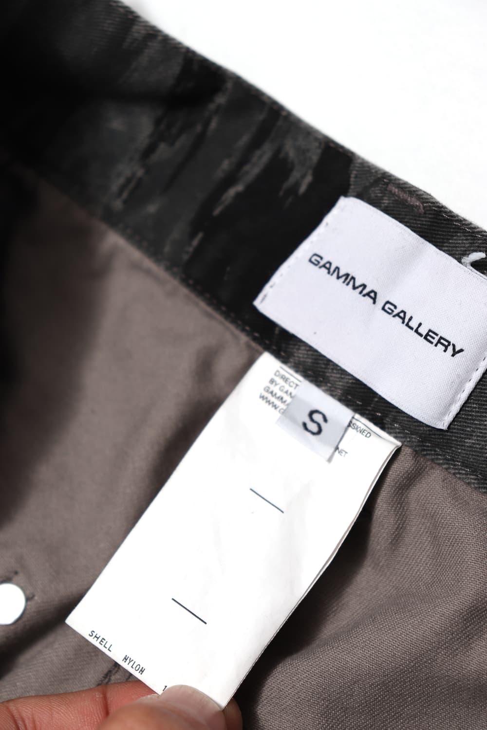 GAMMA GALLAERY 블랙우드 카펜터 팬츠 size S 상품이미지6