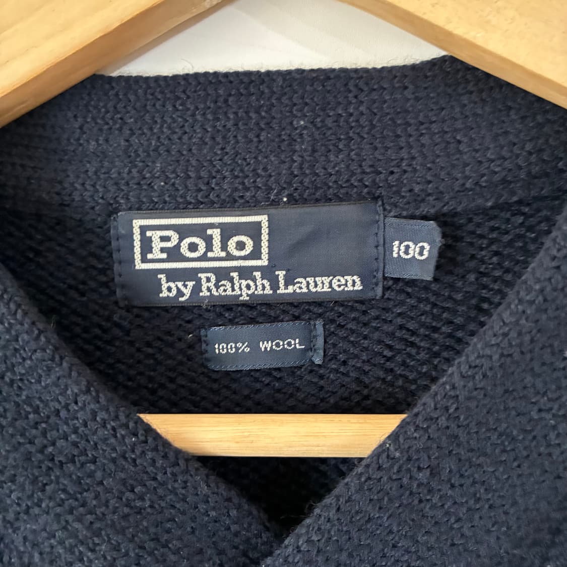 폴로 P빅로고 니트 상품이미지4